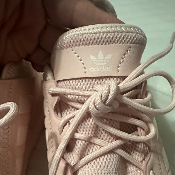 Adidas Women's Blush Pink Sneakers - Picture 7 of 9